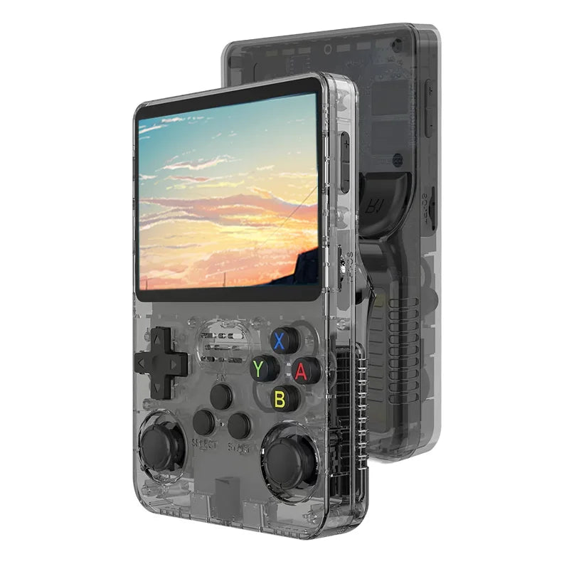 R36S Retro Handheld Game Console Linux System 3.5-Inch IPS Screen 64G/128G 20000+ Games Portable Pocket Game Console