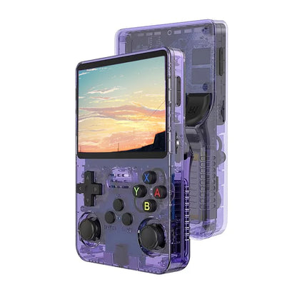 R36S Retro Handheld Game Console Linux System 3.5-Inch IPS Screen 64G/128G 20000+ Games Portable Pocket Game Console