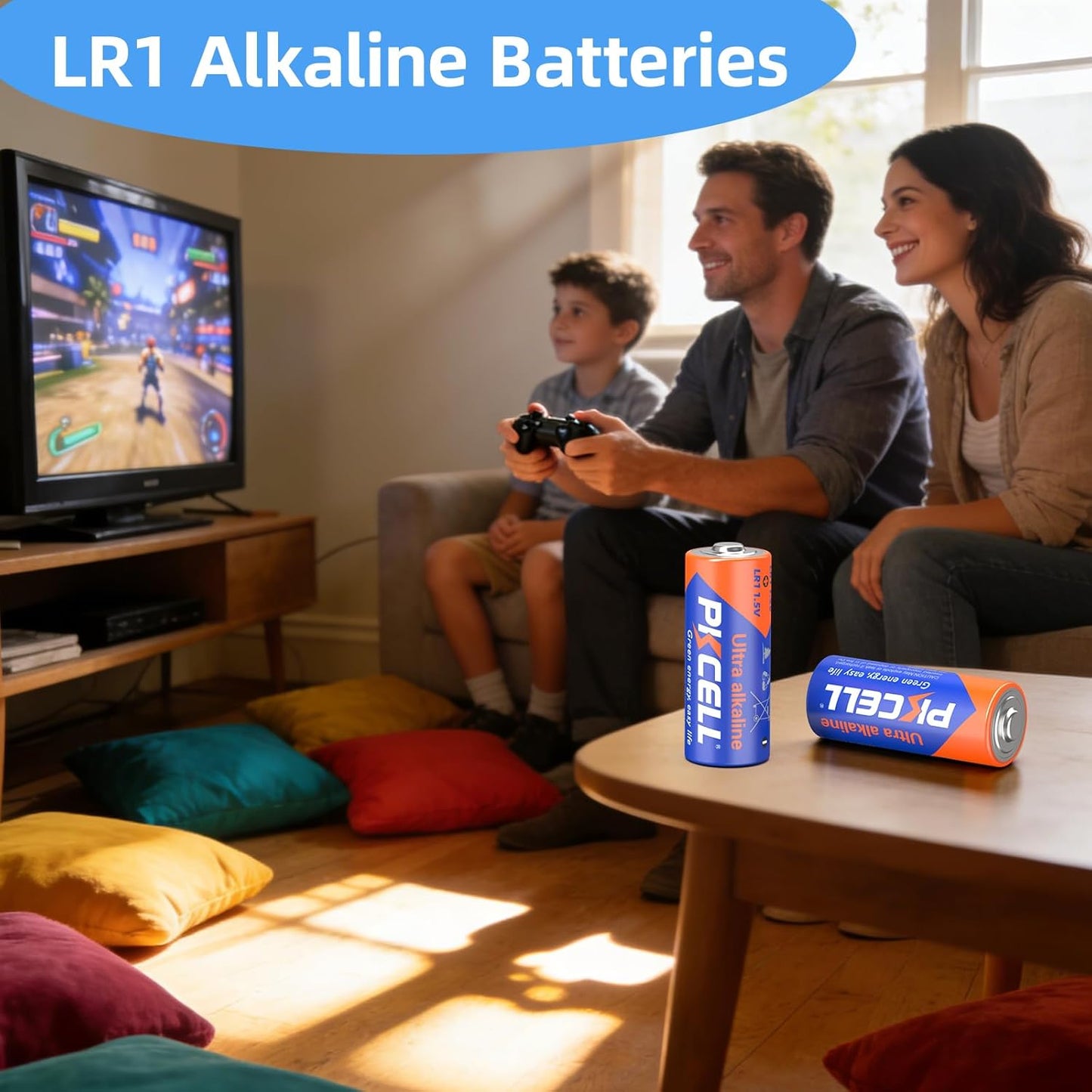 N Size 1.5V Alkaline Batteries, 20 Pack Ultra Long-Lasting MN9100/E90/LR1 Medical Battery for Medical Devices, GPS Trackers, Flashlights, Key Fobs, 10-Year Shelf Life